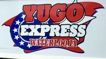 Yugo Express original company sign